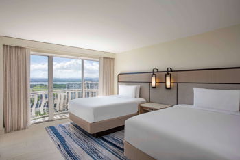 Deluxe - Two Queens- City View, at The Royal Sonesta San Juan