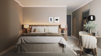 Deluxe Room Skyline, at Hotel Casa Lucia