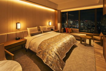 Club Room Bath with View King, at The Okura Tokyo