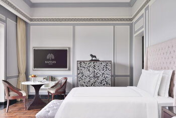 Flamingo Signature Room with Garden King Bed, at Raffles Udaipur