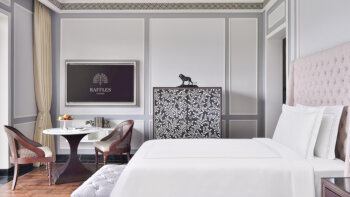 Flamingo Signature Room with Garden Twin Bed, at Raffles Udaipur