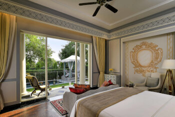 Flamingo Signature Room with plunge pool King Bed, at Raffles Udaipur