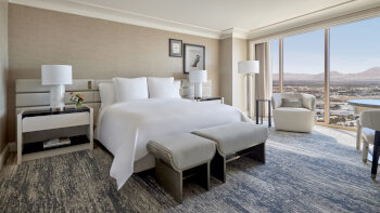 ADA Accessible Superior Room with Roll-In Shower, at Four Seasons Hotel Las Vegas