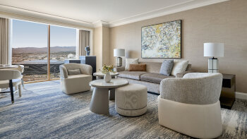 ADA Accessible Stadium View One-Bedroom Suite, at Four Seasons Hotel Las Vegas