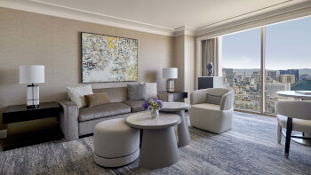 Strip View One-Bedroom Suite, at Four Seasons Hotel Las Vegas