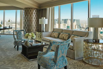 Strip View Presidential Suite, at Four Seasons Hotel Las Vegas