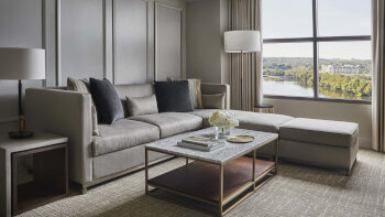 Lake-View Suite, at Four Seasons Hotel Austin