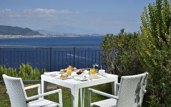 Deluxe Room Sea View with Private Outdoor Terrace, at Hotel Raito