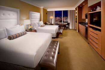 Guest Rooms: Deluxe Two Queen Room, at Trump International Hotel Las Vegas