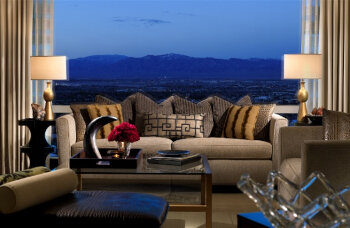Penthouse Suites: Penthouse Two Bedroom Suite, Strip View, at Trump International Hotel Las Vegas