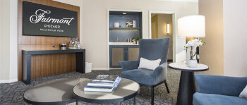 Signature View 1 Bedroom Suite 2 Double, at Fairmont Chicago Millennium Park