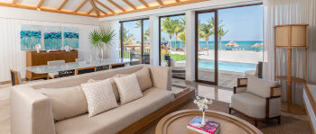 Beach Front Premium Suite 1 Kb 1075sf,99sm, Infinity Pool, Butler, at Fairmont Mayakoba