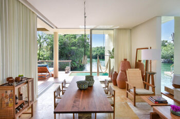 Deluxe Overwater Lagoon Suite, at Rosewood Mayakoba