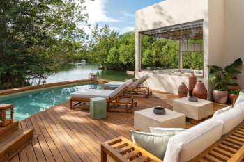 Lagoon Presidential Suite, at Rosewood Mayakoba