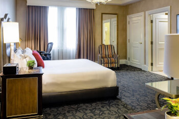 Junior Suite, King, at The Lenox Hotel