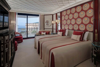 Cragan Bosphorus View Room, Twin Beds, at Ciragan Palace Kempinski Istanbul