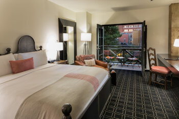 Premium River View with Sit-Out Balcony King, at Hotel Valencia Riverwalk