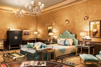 Royal Suite 1 Bedroom Garden View or Courtyard View, at Rambagh Palace, Jaipur