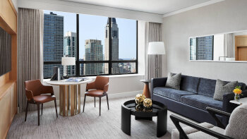 Executive Suite, 1 Bedroom Executive Suite, 2 Doubles, City view, at The Ritz-Carlton, Chicago