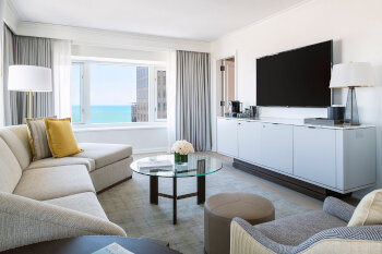 Premier Suite, at Four Seasons Hotel Chicago