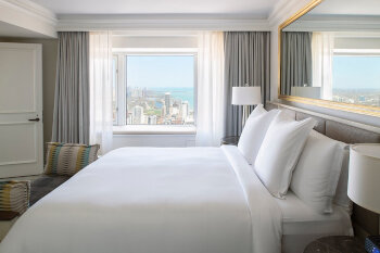Premier Lake-View Executive Suite, at Four Seasons Hotel Chicago