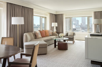 Lake Michigan Terrace Suite, at Four Seasons Hotel Chicago