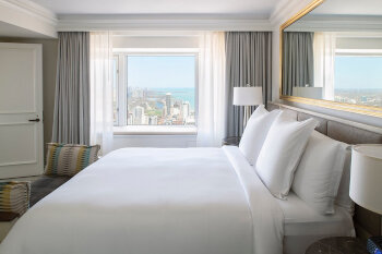 Lakeshore Terrace Suite, at Four Seasons Hotel Chicago