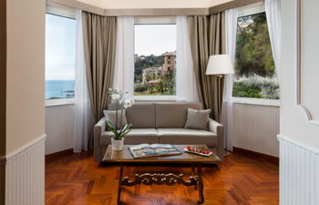 Classic Suite Sea View, at Grand Hotel Miramare