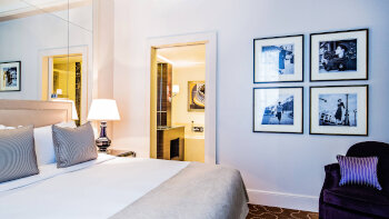 1 King Bed, Terrace, Mosaic Suite, at Prince de Galles Hotel