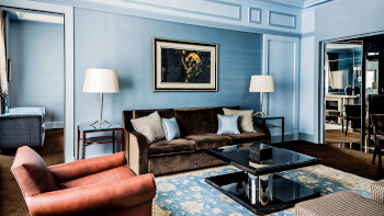 1 King Bed, Sofa Bed, Macassar Suite, at Prince de Galles Hotel