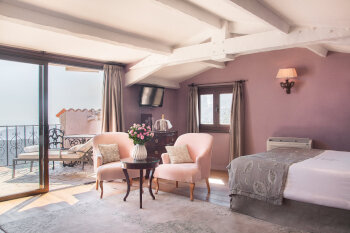 Junior Suite, at Chateau Eza