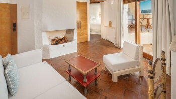 Heritage Premium Suite, 1 Bedroom Suite, King, Sea view, Balcony, at Hotel Cala Di Volpe