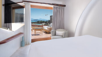 Contemporary Luxury Suite, 1 Bedroom Suite, King, Sea view, Balcony, at Hotel Cala Di Volpe