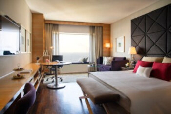 Taj Club Sea View King Bed, at Taj Lands End