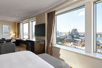 Premier Harbour Bridge Room, King, at Shangri-La Hotel Sydney