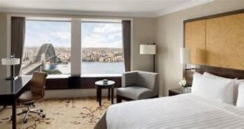 Executive Darling Harbour Room, King Bed, at Shangri-La Hotel Sydney