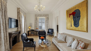 1 King Bed, City View, Corner, Astor Suite, at The St. Regis Rome
