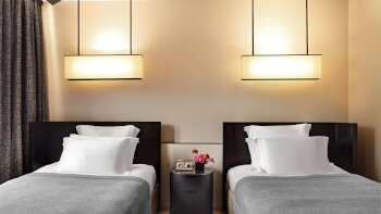 Deluxe, Guest room, 2 Queen, at Bulgari Hotel Milano