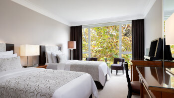 Superior room, Guest room, 2 Twins, City view, at Hotel President Wilson