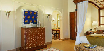 Premier Room Twin, at The Oberoi Rajvilas, Jaipur