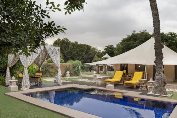 Royal Tent with Private pool, at The Oberoi Rajvilas, Jaipur