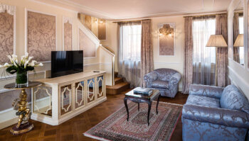 Giorgione Terrace Suite, at Baglioni Hotel Luna