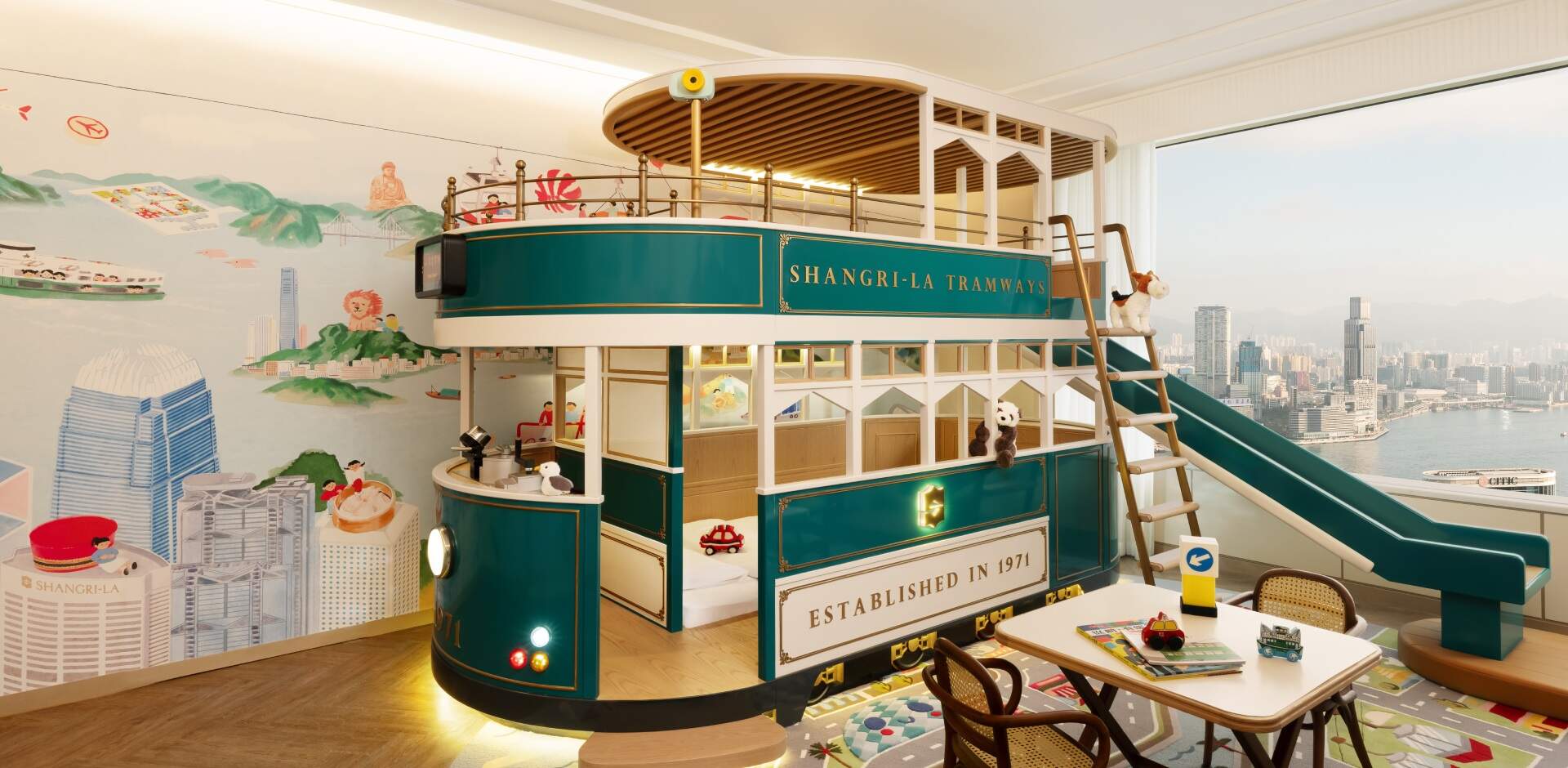Hong Kong Wonders Themed Family Suite, at Island Shangri-La, Hong Kong