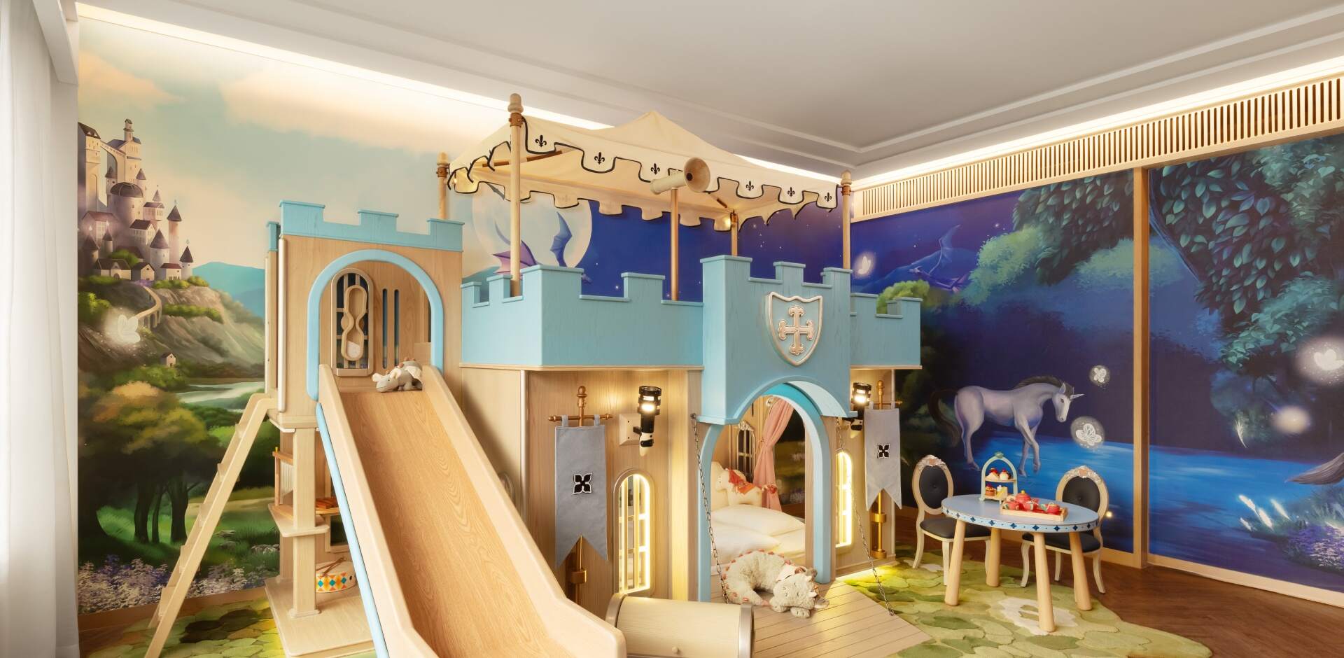 Enchanted Castle Themed Family Suite, at Island Shangri-La, Hong Kong