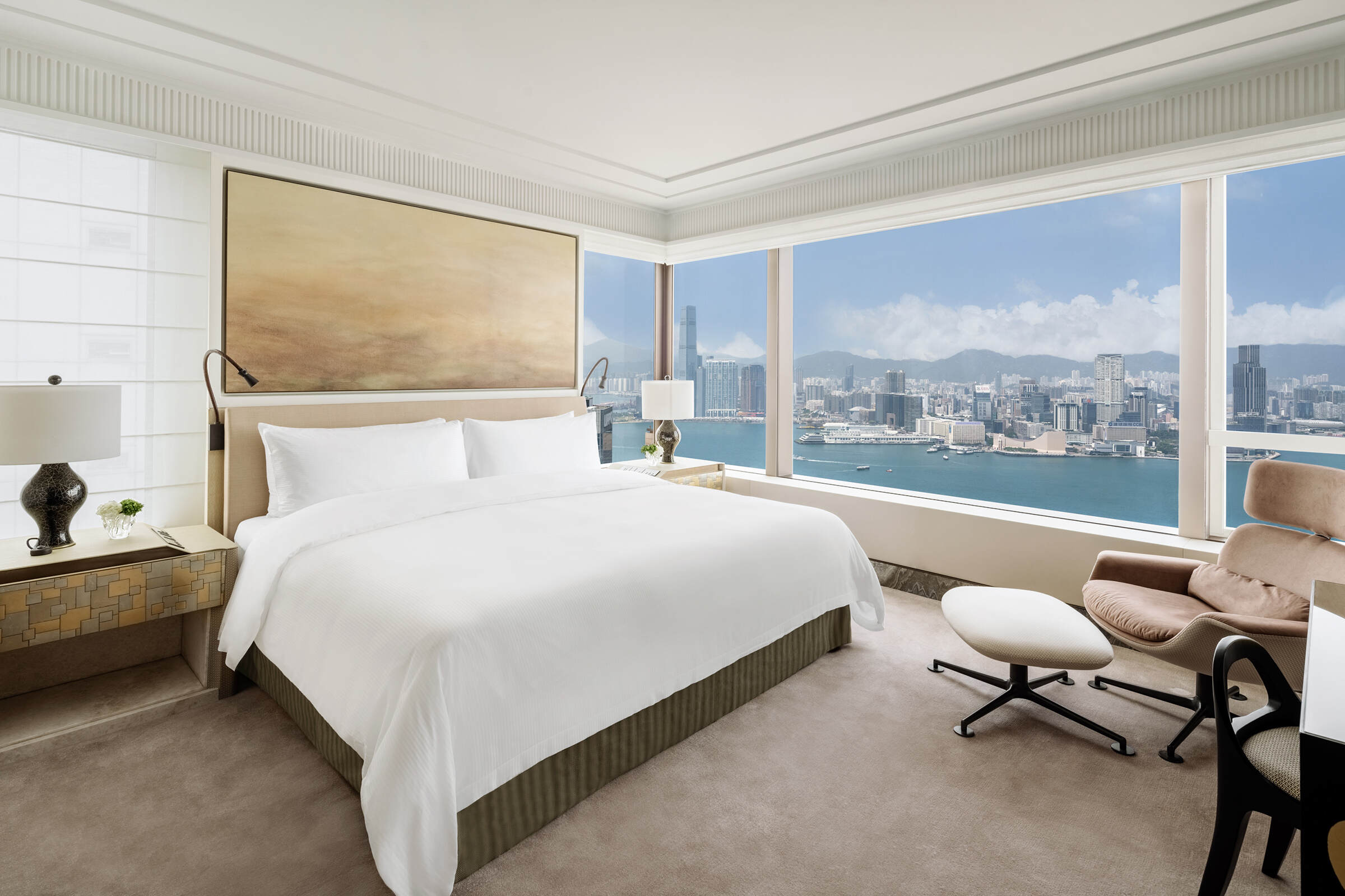 Premier Harbour View Suite, at Island Shangri-La, Hong Kong