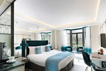 Park View Bay Window Room, at The Athenaeum Hotel & Residences