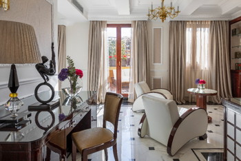 Margherita Terrace Suite, at Baglioni Hotel Regina