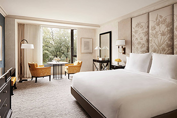 Deluxe Garden View Room, King Bed, at Four Seasons Hotel Boston