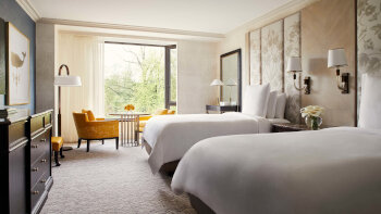 Deluxe Garden View Room, 2 Double Beds, at Four Seasons Hotel Boston