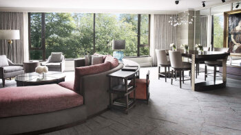 Garden Suite, at Four Seasons Hotel Boston